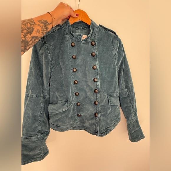 Lotty Velvet Jacket NWOT still sea - Picture 5 of 7